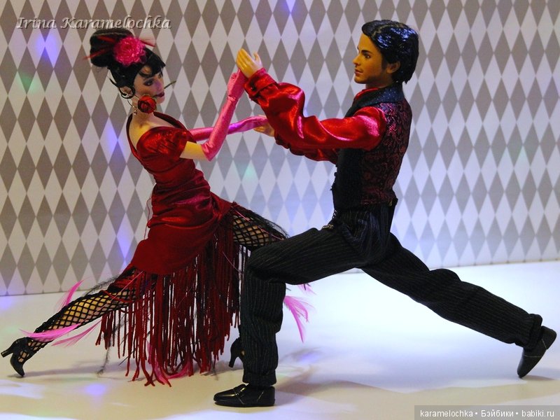 Танго - танец страсти! Яркая танцевальная пара (фото 2)