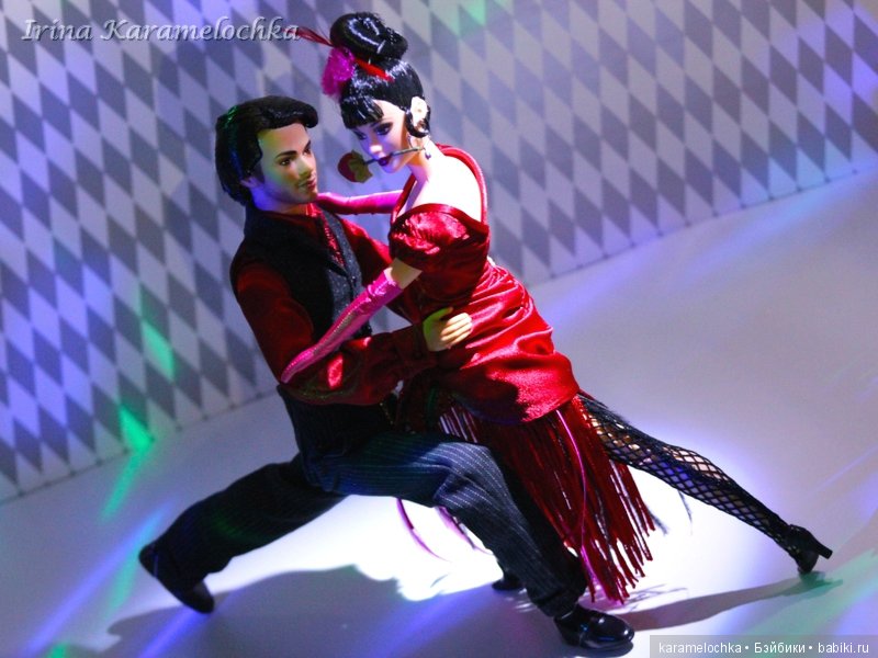 Танго - танец страсти! Яркая танцевальная пара (фото 9)