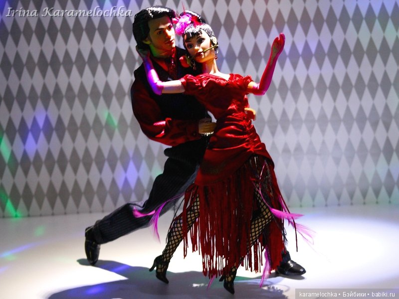 Танго - танец страсти! Яркая танцевальная пара (фото 10)