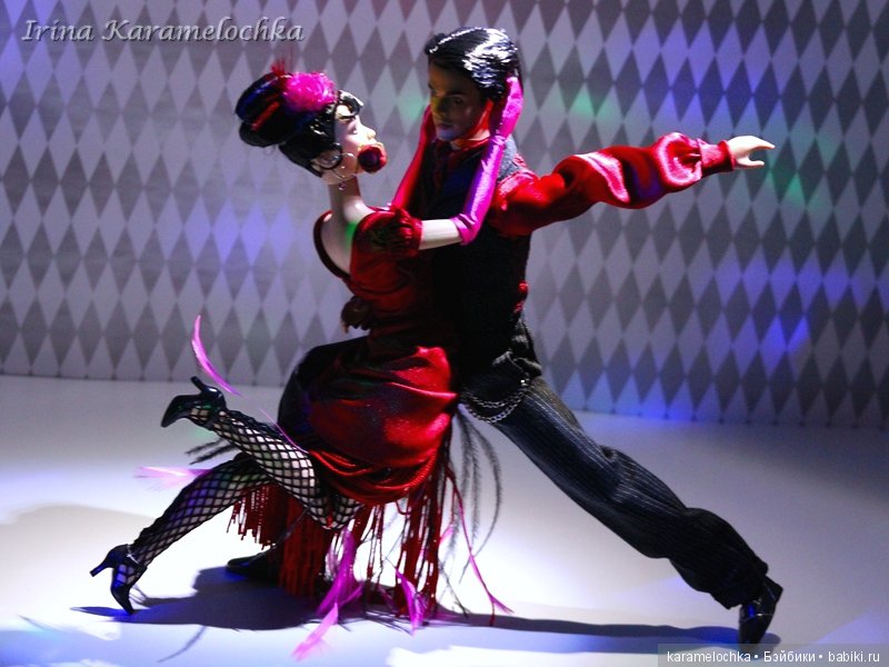 Танго - танец страсти! Яркая танцевальная пара (фото 8)