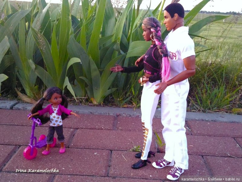 "Семейная прогулка". Фотозарисовка