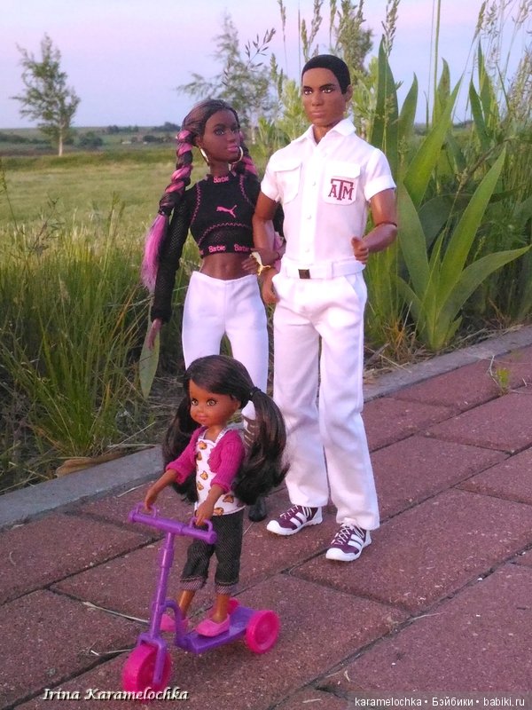 "Семейная прогулка". Фотозарисовка