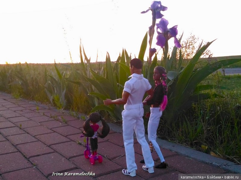 "Семейная прогулка". Фотозарисовка