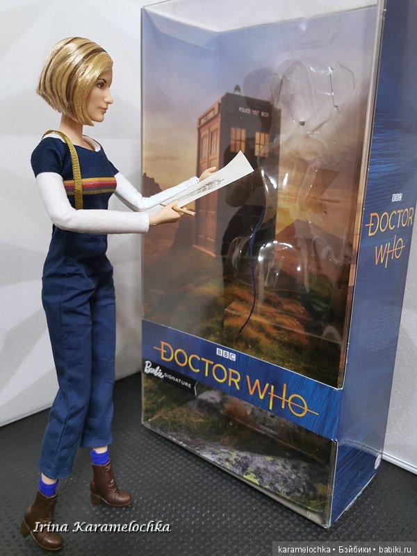 13-й "Доктор Кто". Портретка Джоди Уиттакер от Mattel