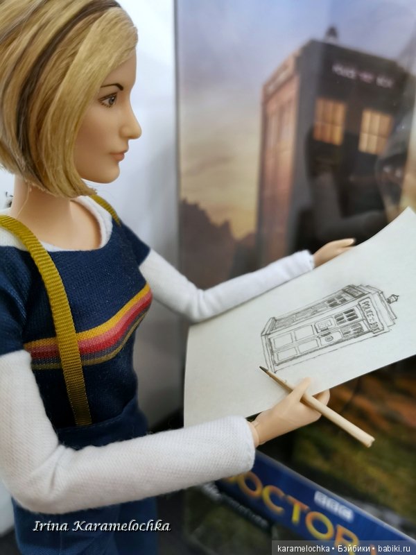 13-й "Доктор Кто". Портретка Джоди Уиттакер от Mattel