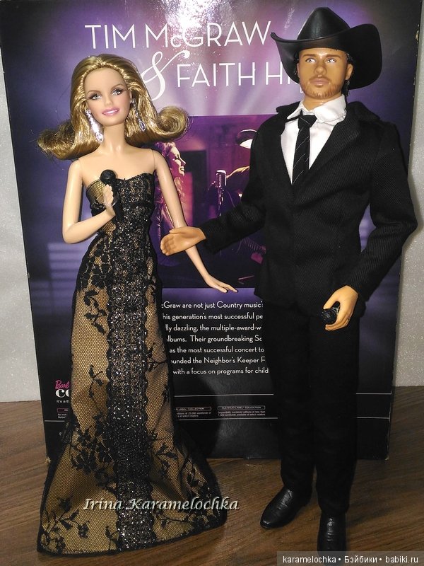 Tim McGraw & Faith Hill (Тим Макгроу и Фейт Хилл) - звезды кантри-музыки от Mattel