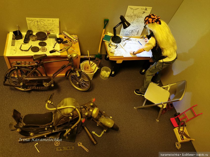 Старый байкер и его мечты о небе