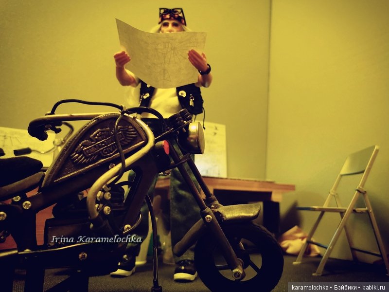 Старый байкер и его мечты о небе