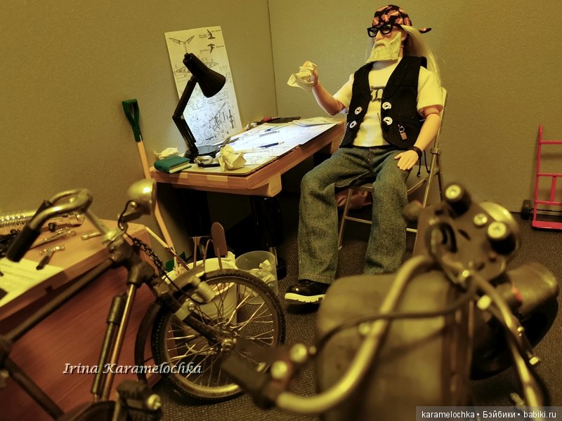 Старый байкер и его мечты о небе