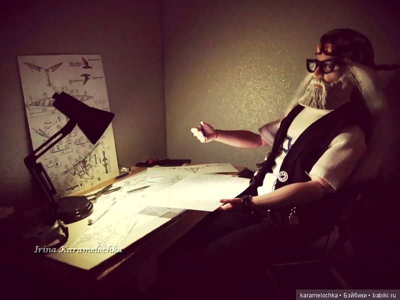 Старый байкер и его мечты о небе