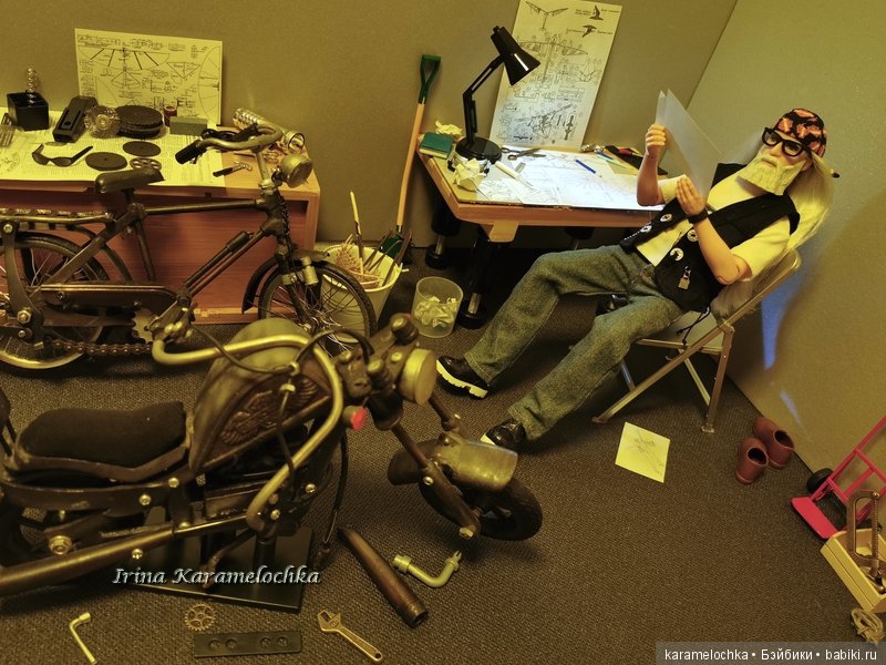 Старый байкер и его мечты о небе