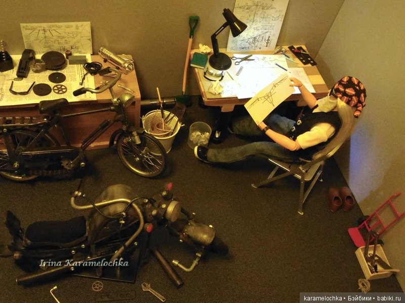 Старый байкер и его мечты о небе