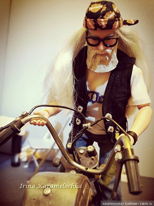 Старый байкер и его мечты о небе