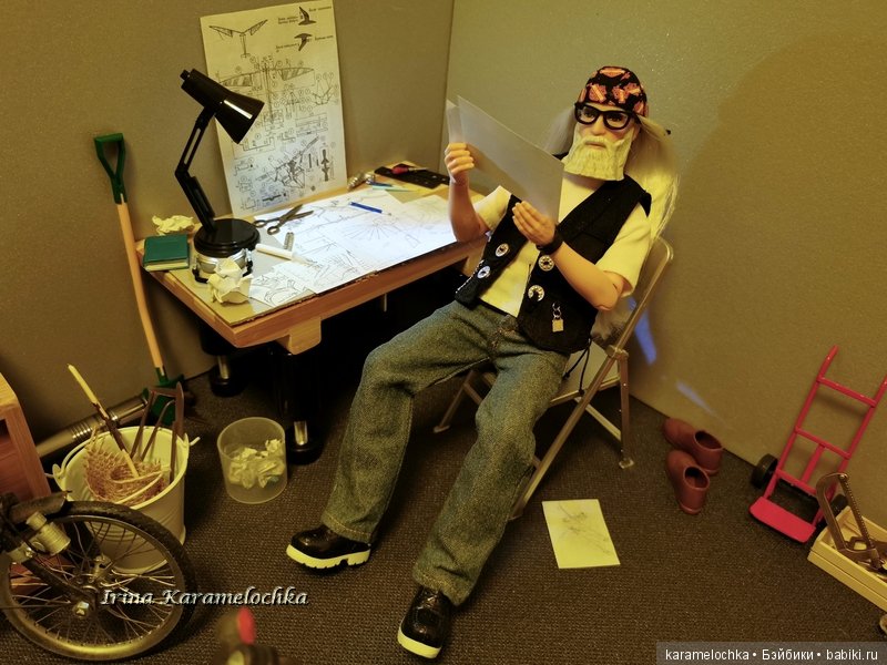 Старый байкер и его мечты о небе