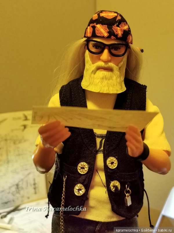 Старый байкер и его мечты о небе