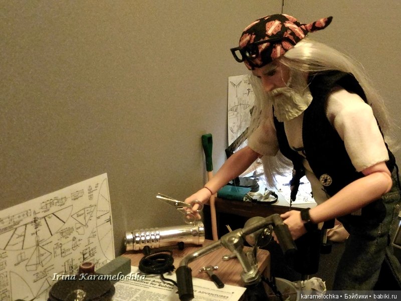 Старый байкер и его мечты о небе