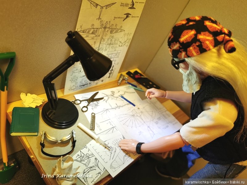 Старый байкер и его мечты о небе