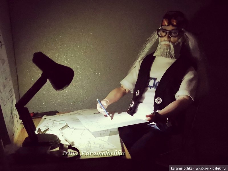 Старый байкер и его мечты о небе