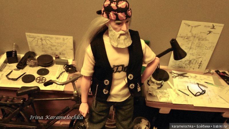 Старый байкер и его мечты о небе