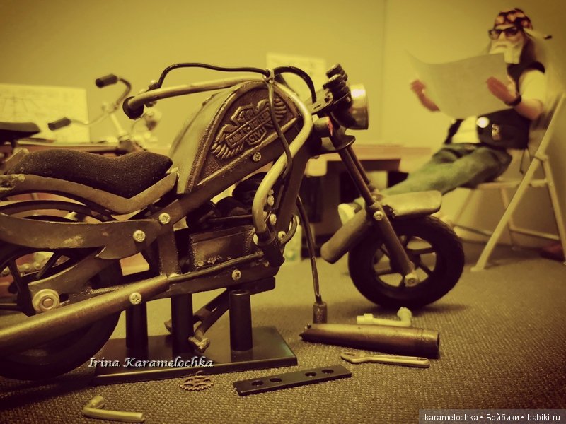 Старый байкер и его мечты о небе