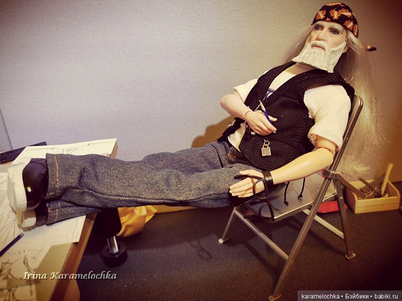 Старый байкер и его мечты о небе