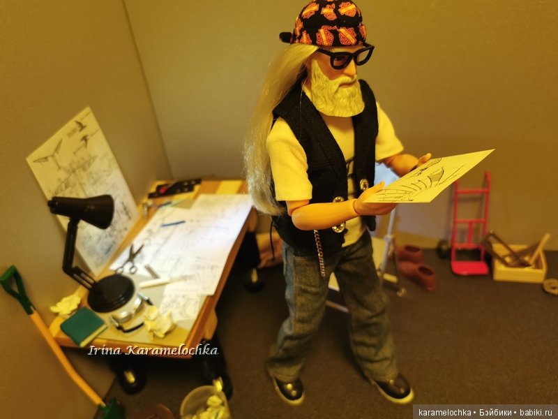 Старый байкер и его мечты о небе