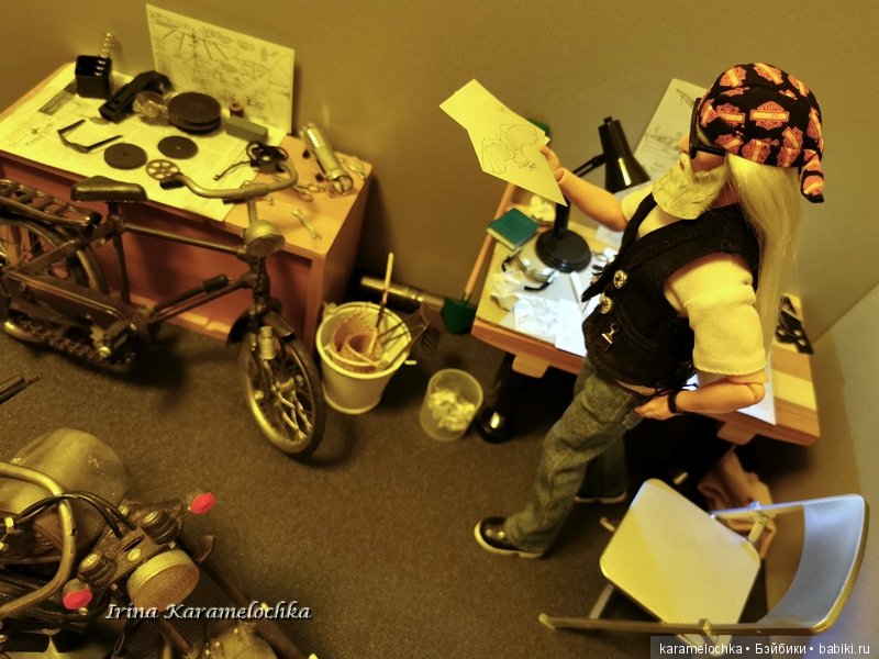 Старый байкер и его мечты о небе