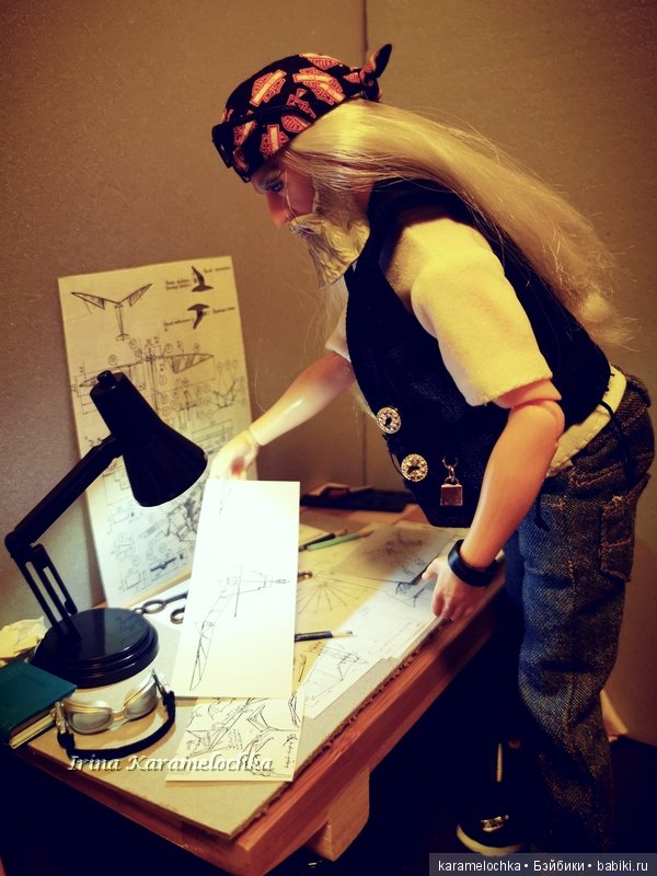 Старый байкер и его мечты о небе