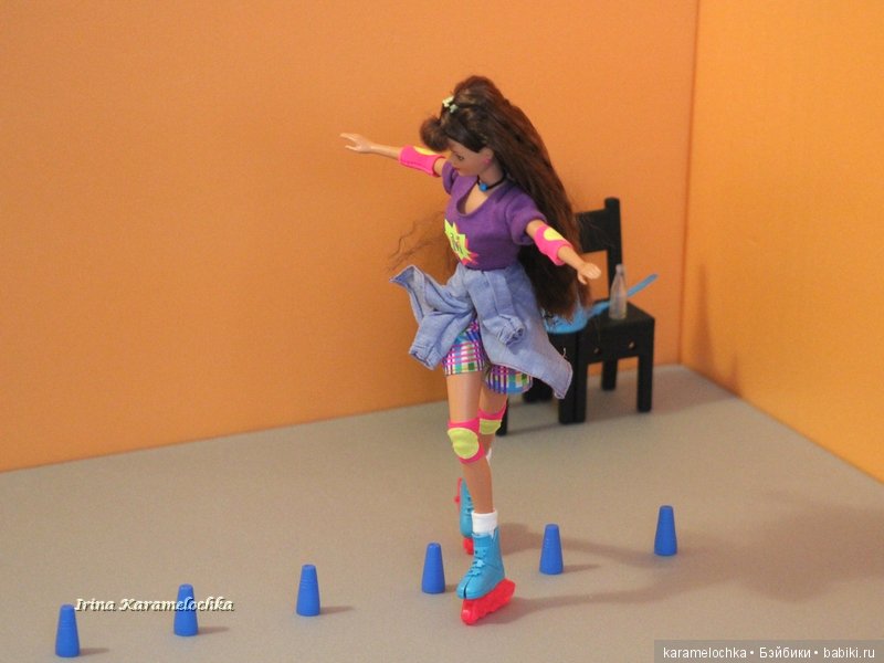 Фристайл-слалом на роликовых коньках (фото 10)