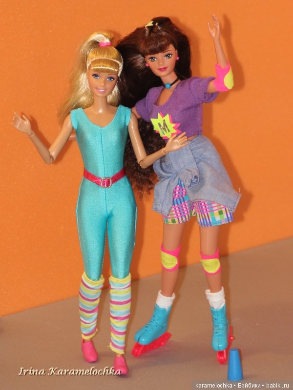 Фристайл-слалом на роликовых коньках