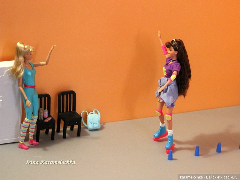 Фристайл-слалом на роликовых коньках (фото 7)