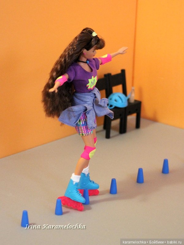 Фристайл-слалом на роликовых коньках (фото 4)