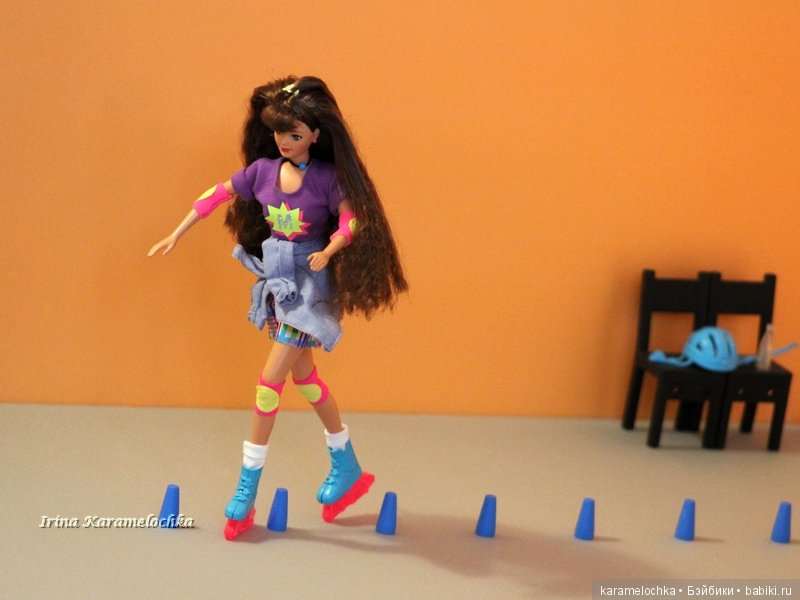 Фристайл-слалом на роликовых коньках (фото 5)