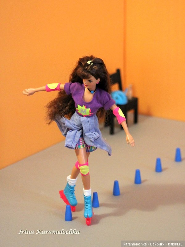 Фристайл-слалом на роликовых коньках (фото 9)