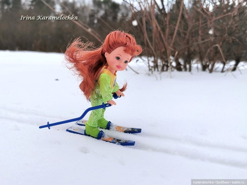 Маленькая лыжница и большое спортивное будущее