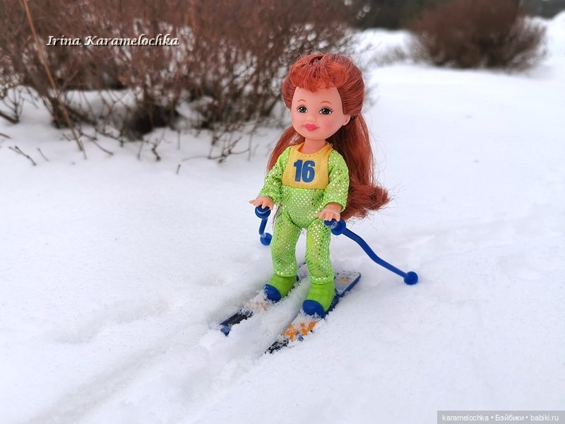 Маленькая лыжница и большое спортивное будущее