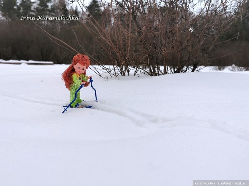 Маленькая лыжница и большое спортивное будущее