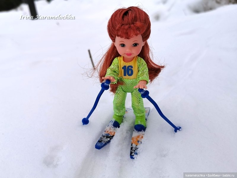 Маленькая лыжница и большое спортивное будущее