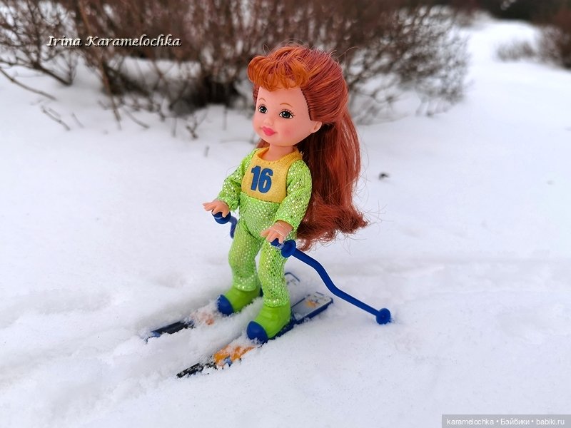 Маленькая лыжница и большое спортивное будущее