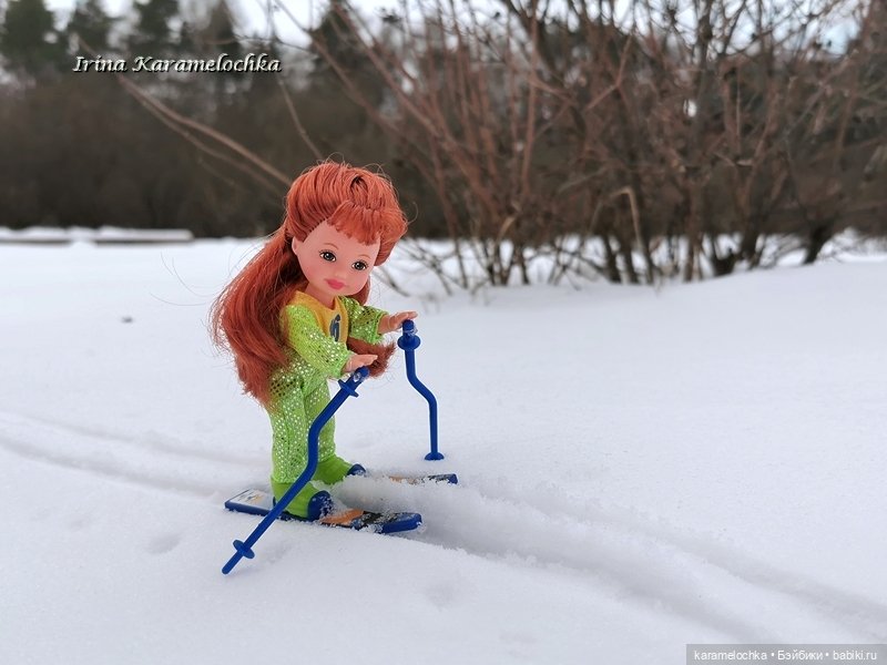 Маленькая лыжница и большое спортивное будущее