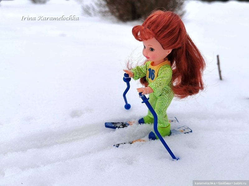 Маленькая лыжница и большое спортивное будущее