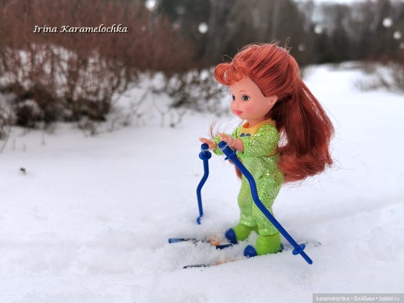 Маленькая лыжница и большое спортивное будущее