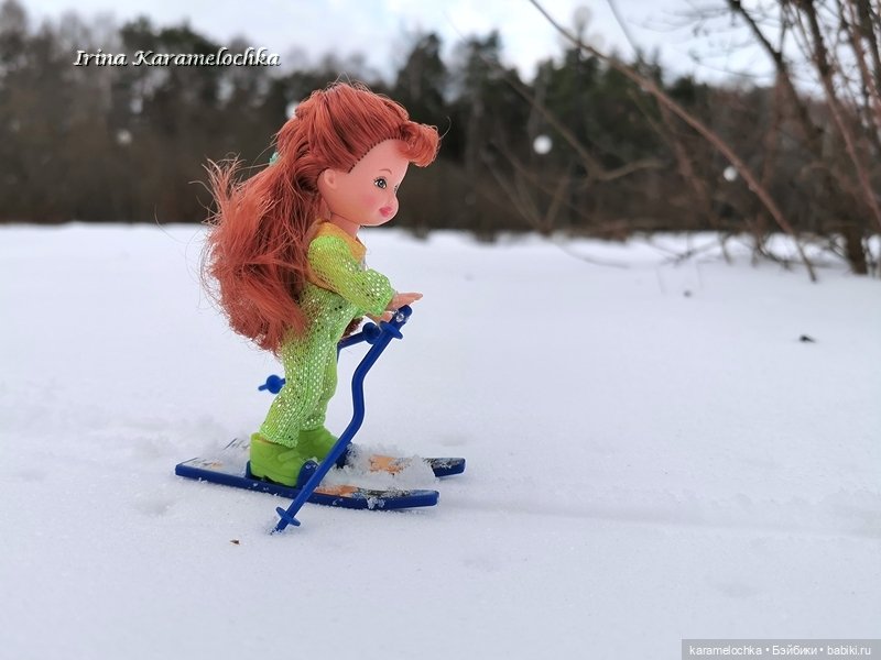 Маленькая лыжница и большое спортивное будущее