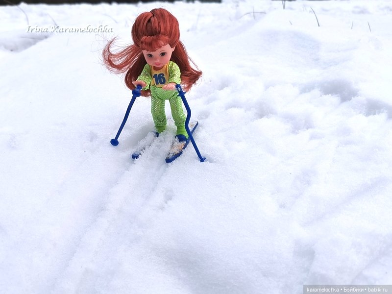 Маленькая лыжница и большое спортивное будущее