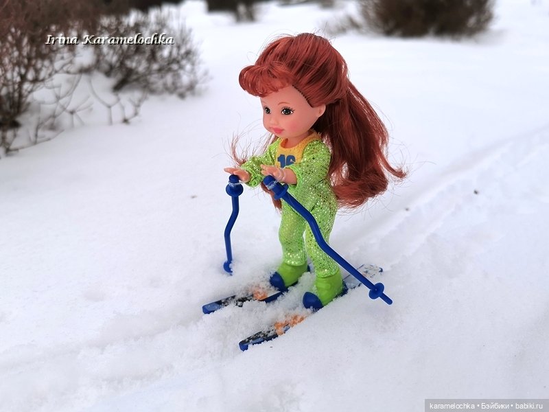 Маленькая лыжница и большое спортивное будущее