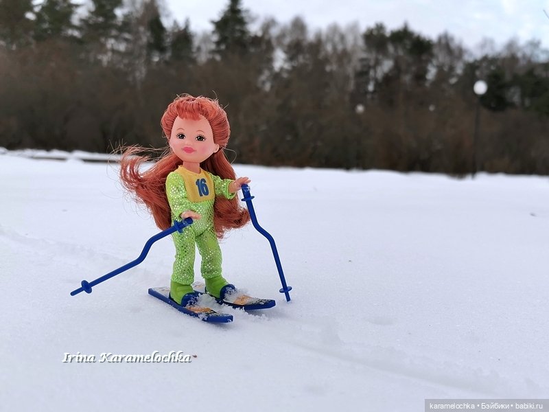 Маленькая лыжница и большое спортивное будущее