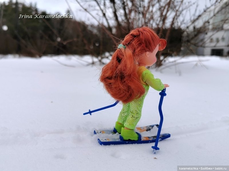 Маленькая лыжница и большое спортивное будущее