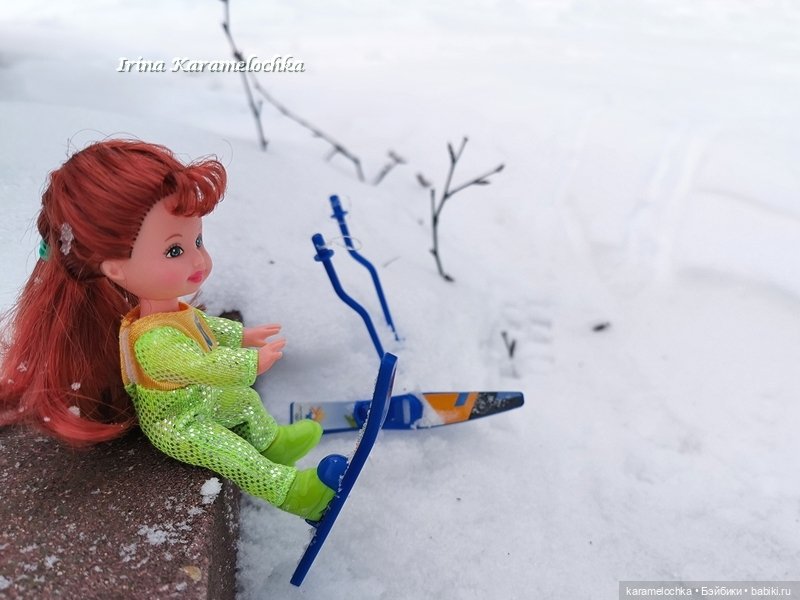 Маленькая лыжница и большое спортивное будущее