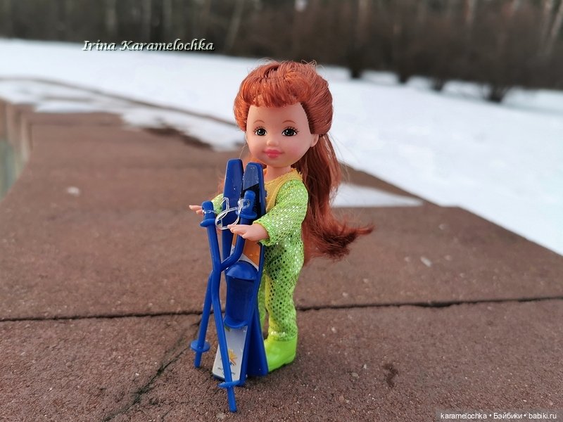 Маленькая лыжница и большое спортивное будущее