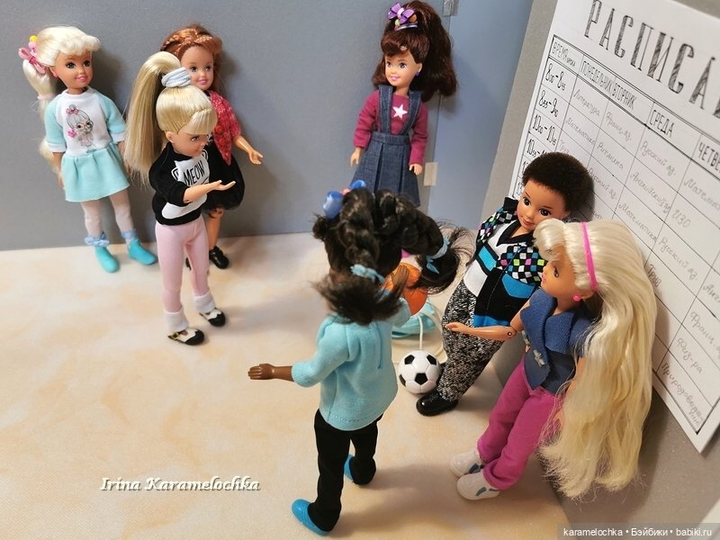 Большая перемена — Кукольные фотоистории и сериалы: комиксы